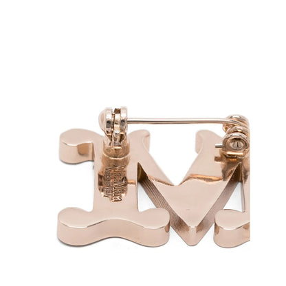 Max Mara Gold Metal Broch