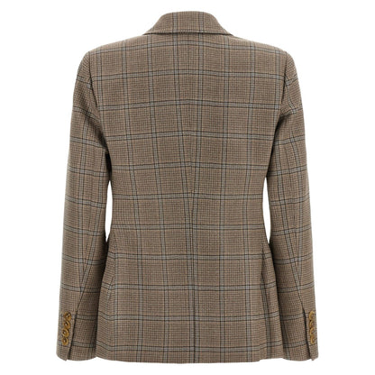 Blazé Milano Beige Virgin Wool Blazer