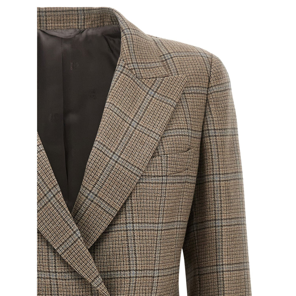 Blazé Milano Beige Virgin Wool Blazer