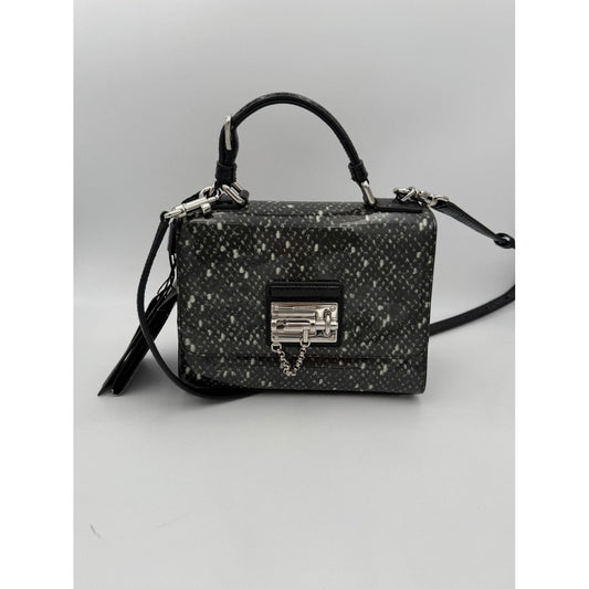 Dolce & Gabbana DOLCE & GABBANA “Monica” Python and Patent Handbag