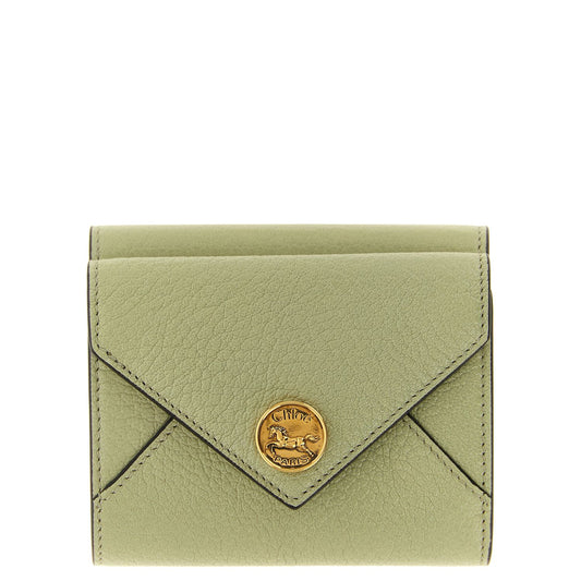 Chloé Bicolor Goatskin Cardholder