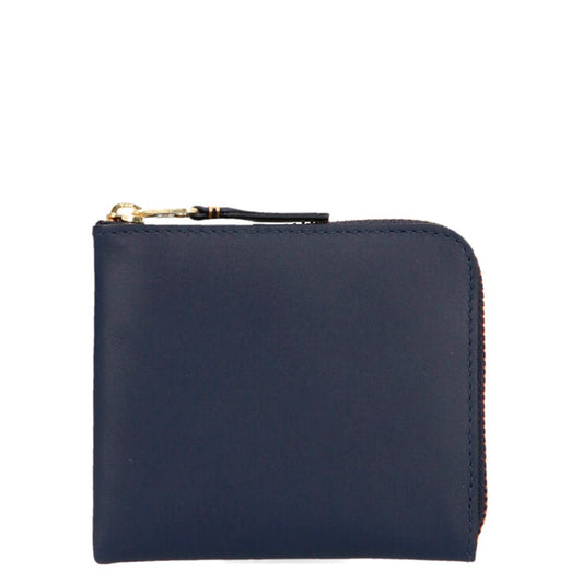 Comme Des Garçons Blue Calfskin Wallet