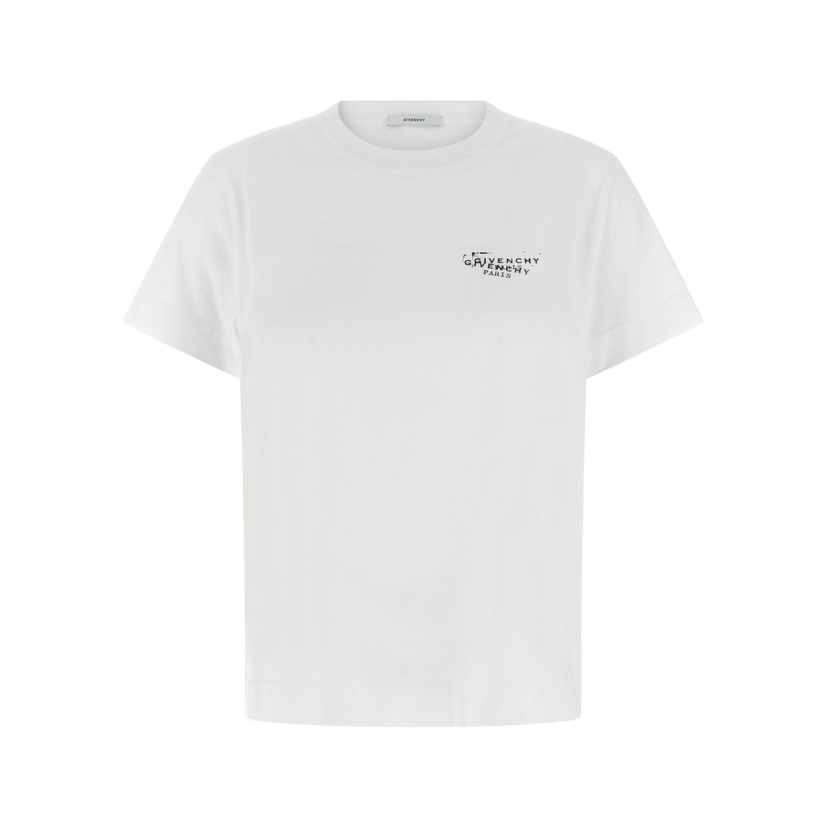 Givenchy White Cotton T-Shirt