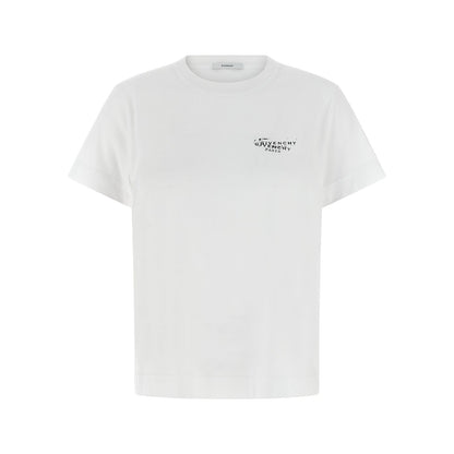 Givenchy White Cotton T-Shirt
