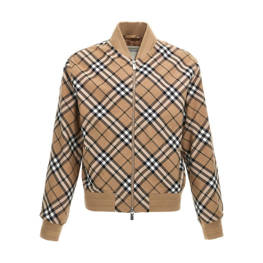 Burberry Multicolor Polyester Bomber