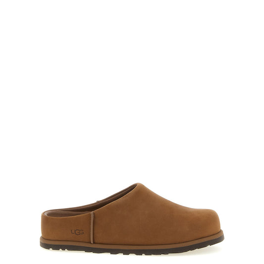 UGG Brown Leather Moccassin