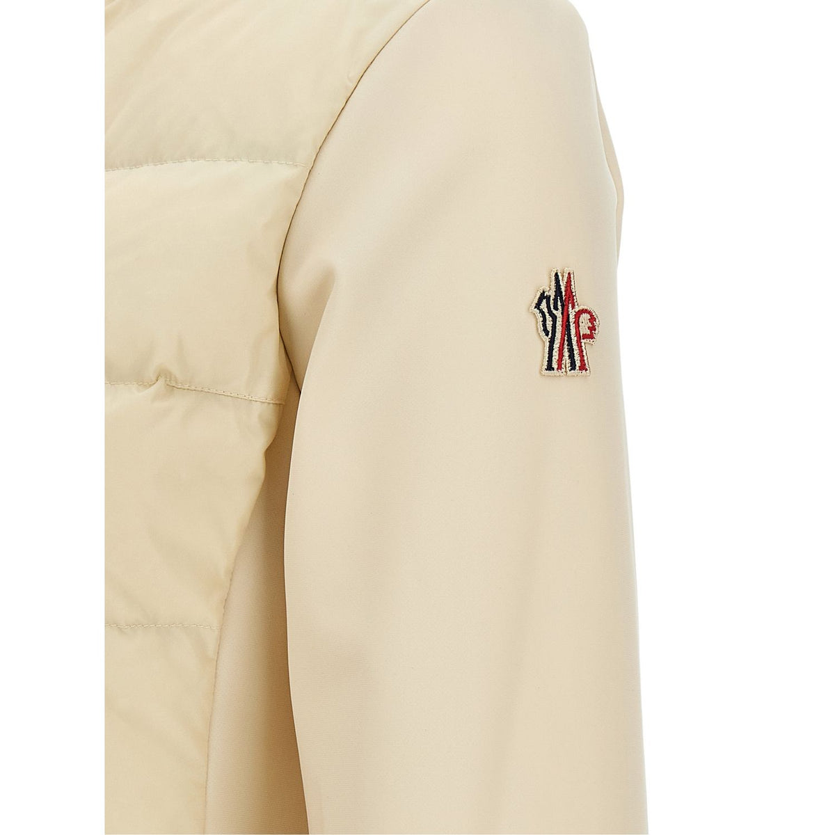 Moncler Grenoble White Polyamide Cardigan