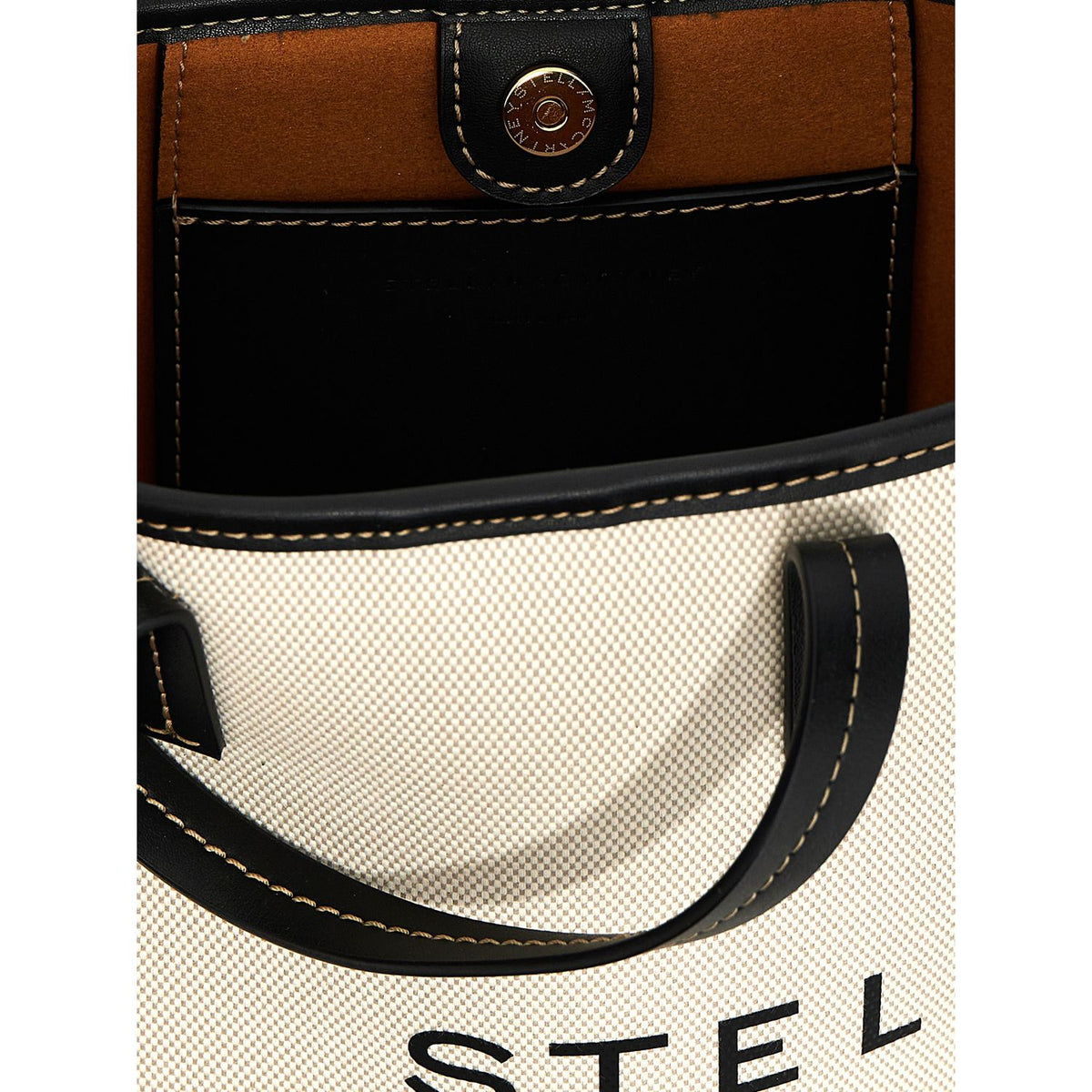 Stella McCartney Beige Polyamide Tote Bag