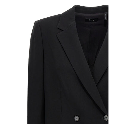Theory Black Triacetate Blazer