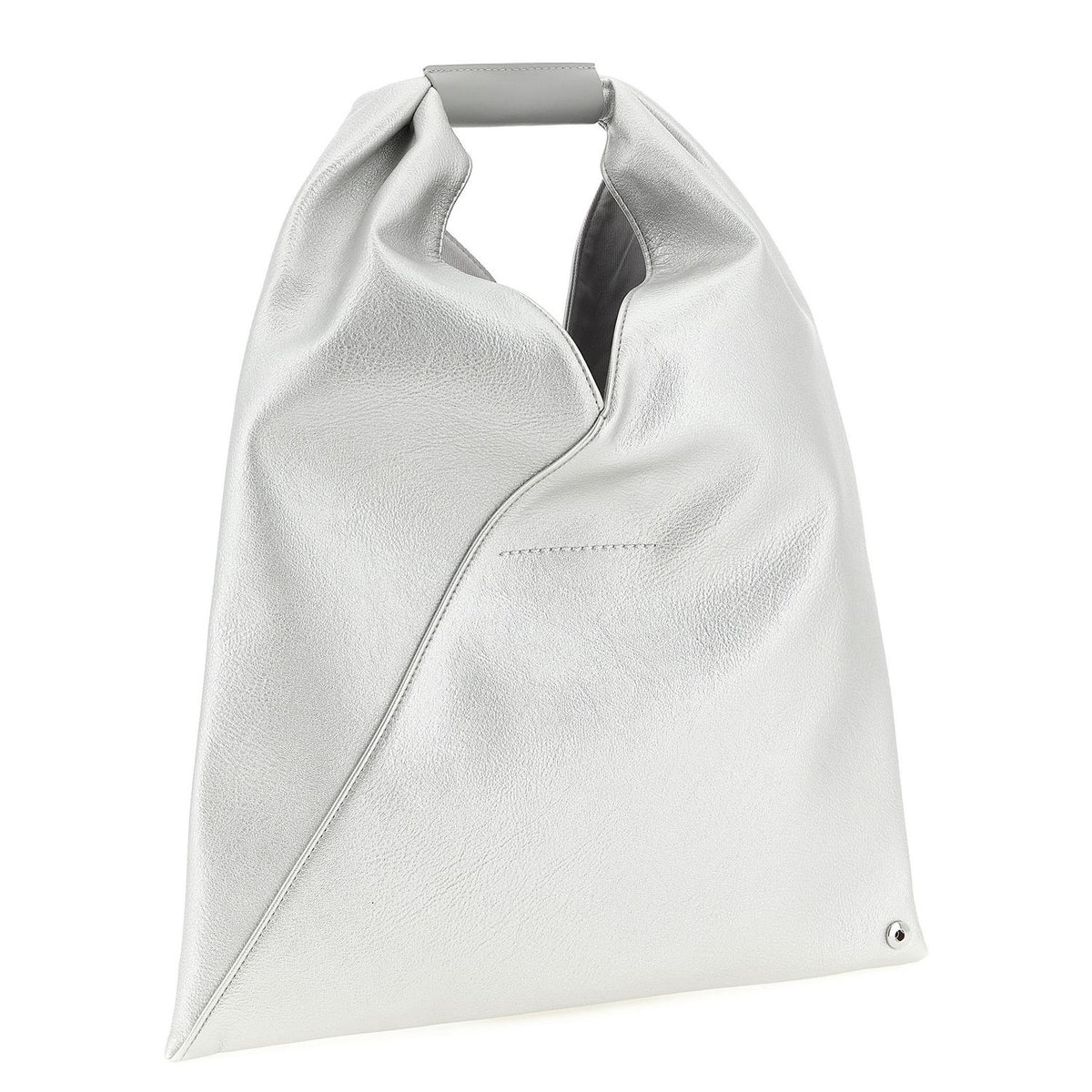 MM6 Maison Margiela Silver Polyethylene Handbag