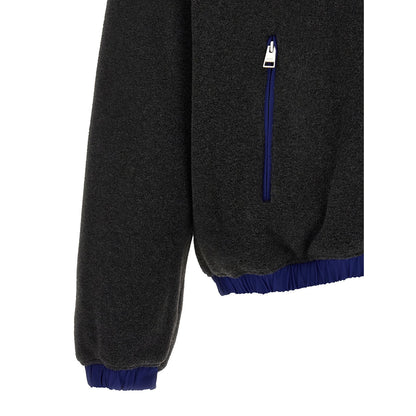 Ami Paris Gray Polyester Sweatshirt