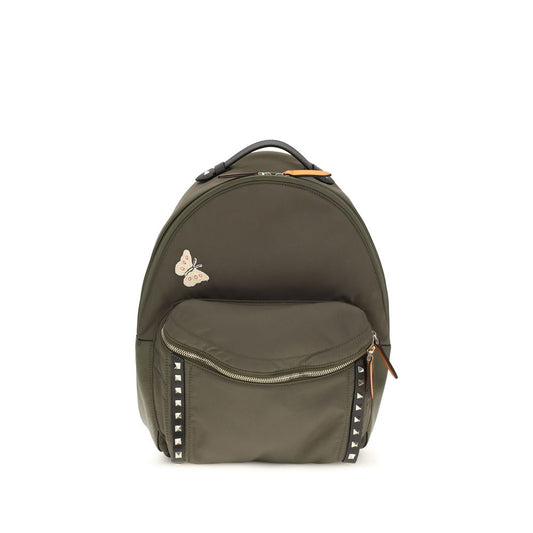 Valentino Garavani Bicolor Fabric Backpack