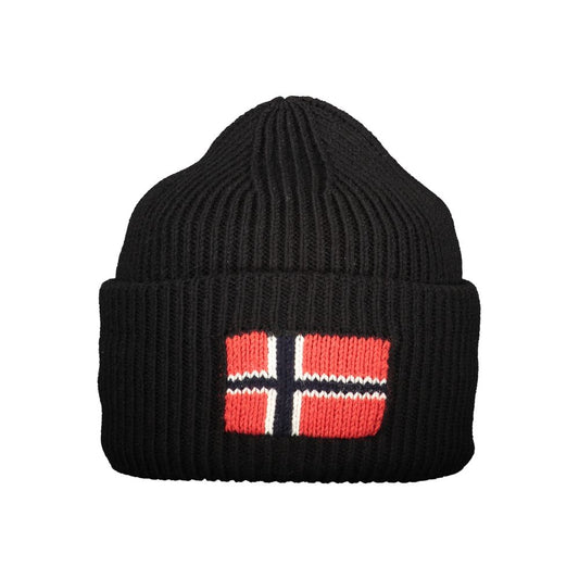 Napapijri Black Wool Men's Cap