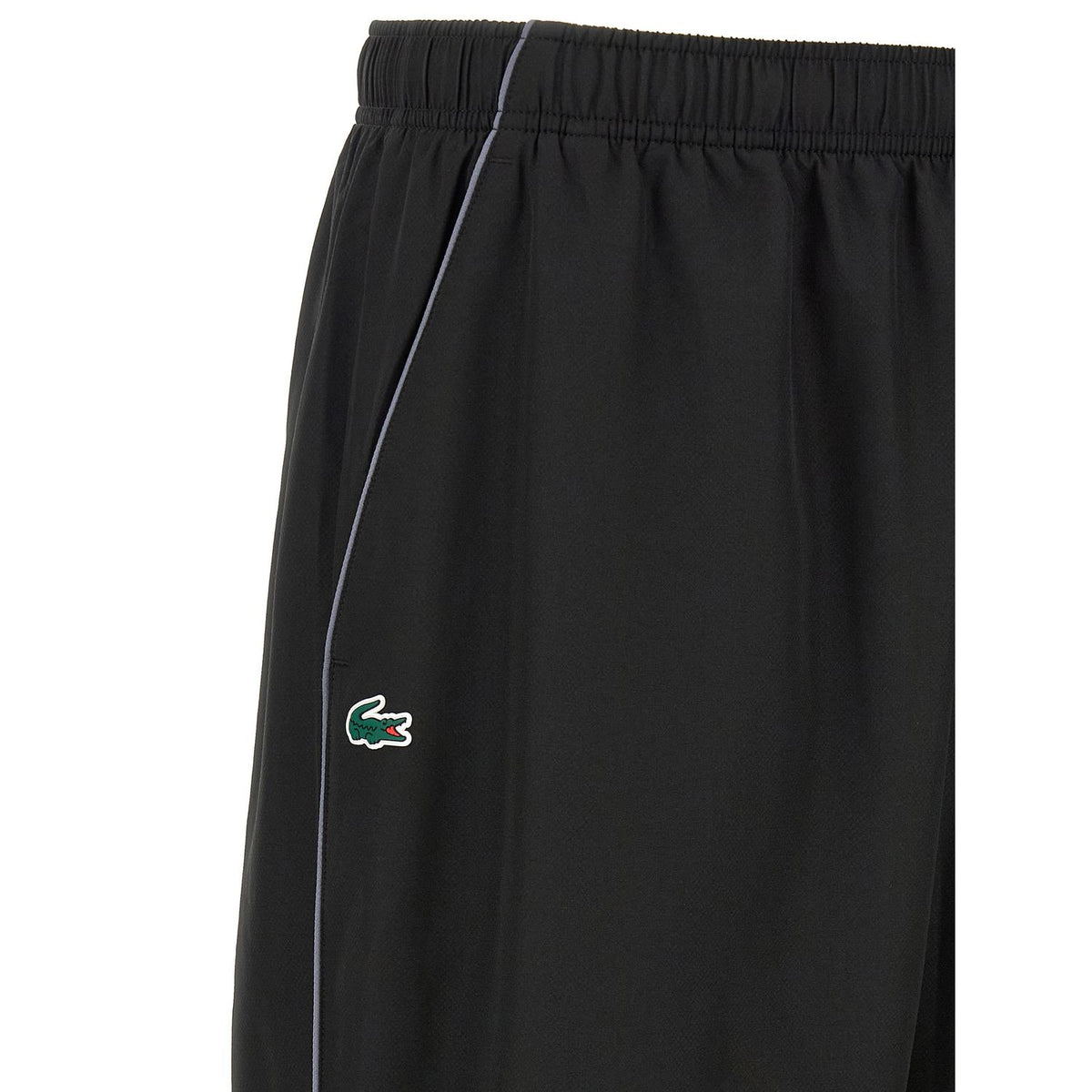 Lacoste Black Polyester Sweatsuit