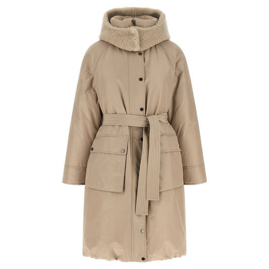 Brunello Cucinelli Beige Cotton Coat