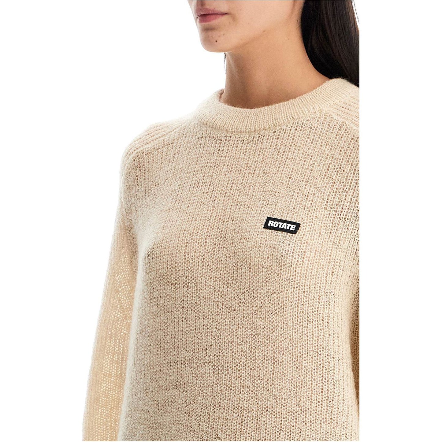 Rotate mohair blend pullover sweater Knitwear Rotate