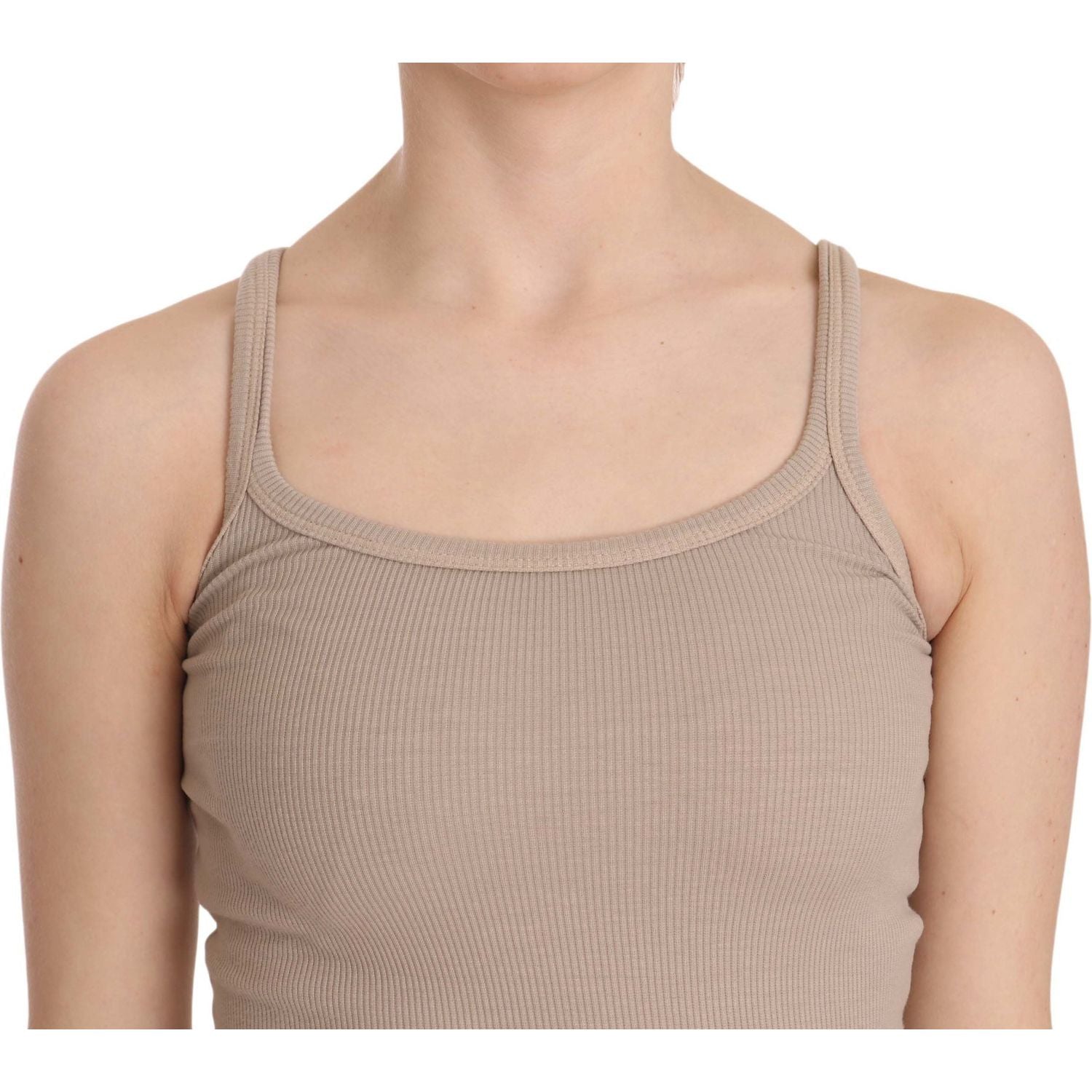 بلوزة قطنية أنيقة بأشرطة رفيعة من PINK MEMORIES