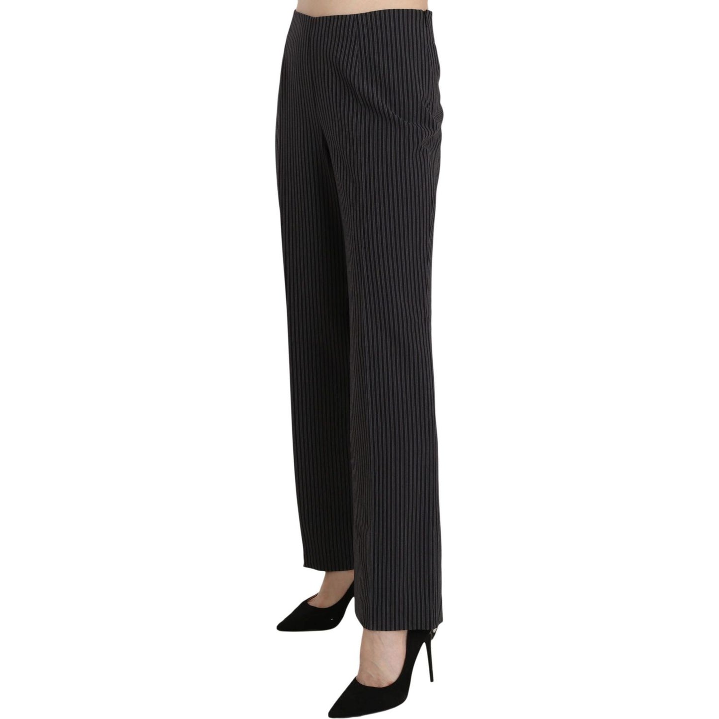 BENCIVENGA Elegant Striped Straight Fit Pants Jeans & Pants BENCIVENGA