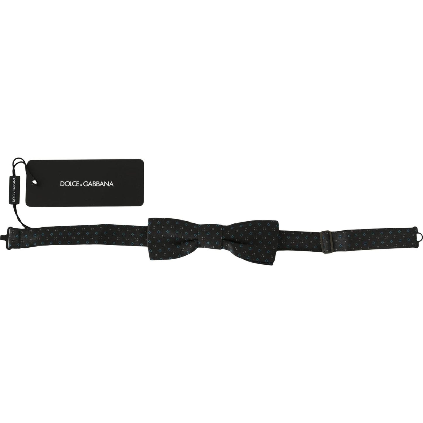 Dolce & Gabbana Men Gray Pattern Silk Adjustable Neck Papillon Bow Tie 1728,67345645728,Accessories,Bowties - Ties and Formal Accessories - Accessories,Dolce & Gabbana,Gray,Material: 100% Silk,Men,Men - Accessories,New with tags,Ties & Bowties - Men - Acc
