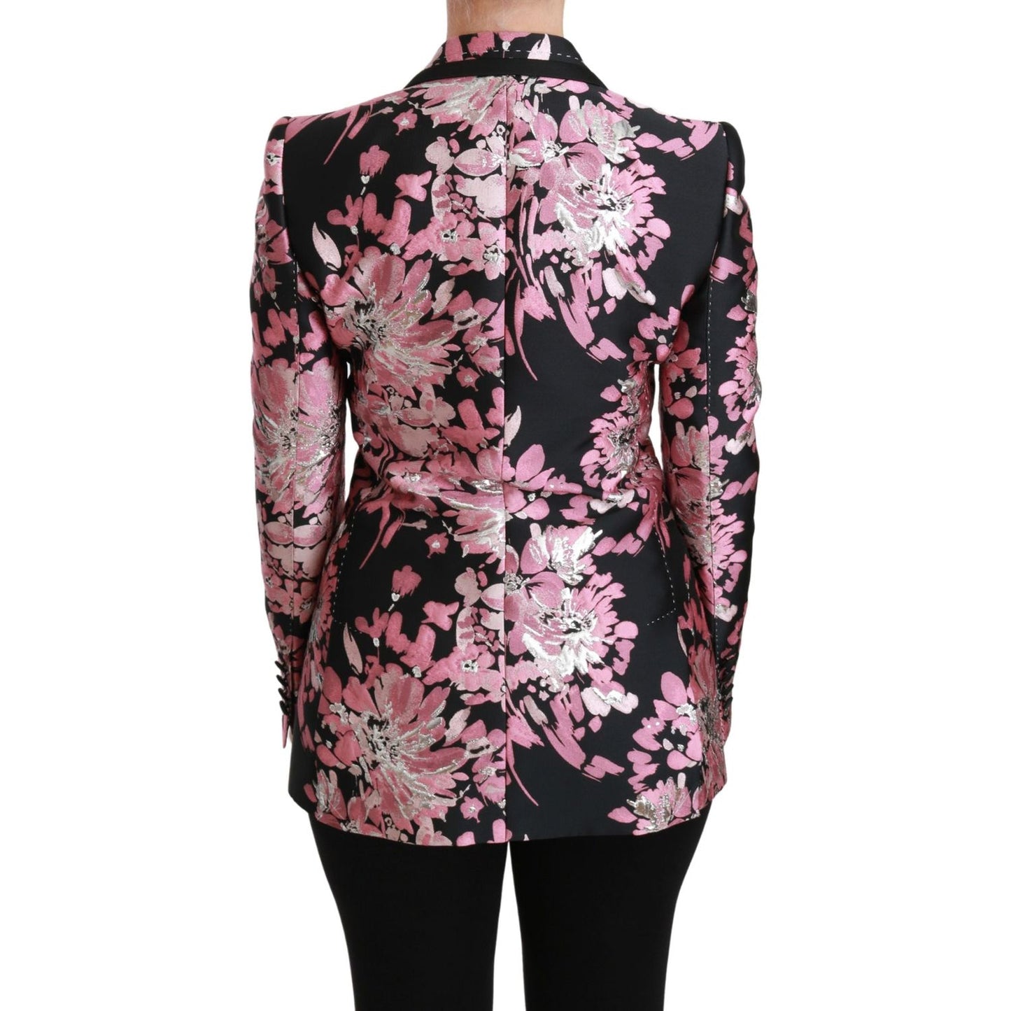 Dolce & Gabbana Elegant Floral Jacquard Blazer Dolce & Gabbana