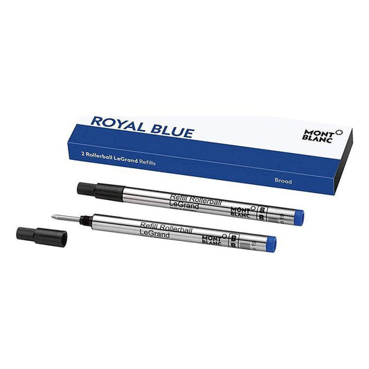 MONTBLANC Mod. ROLLERBALL LEGRAND REFILLS - Broad - ROYAL BLUE FASHION ACCESSORIES MONTBLANC