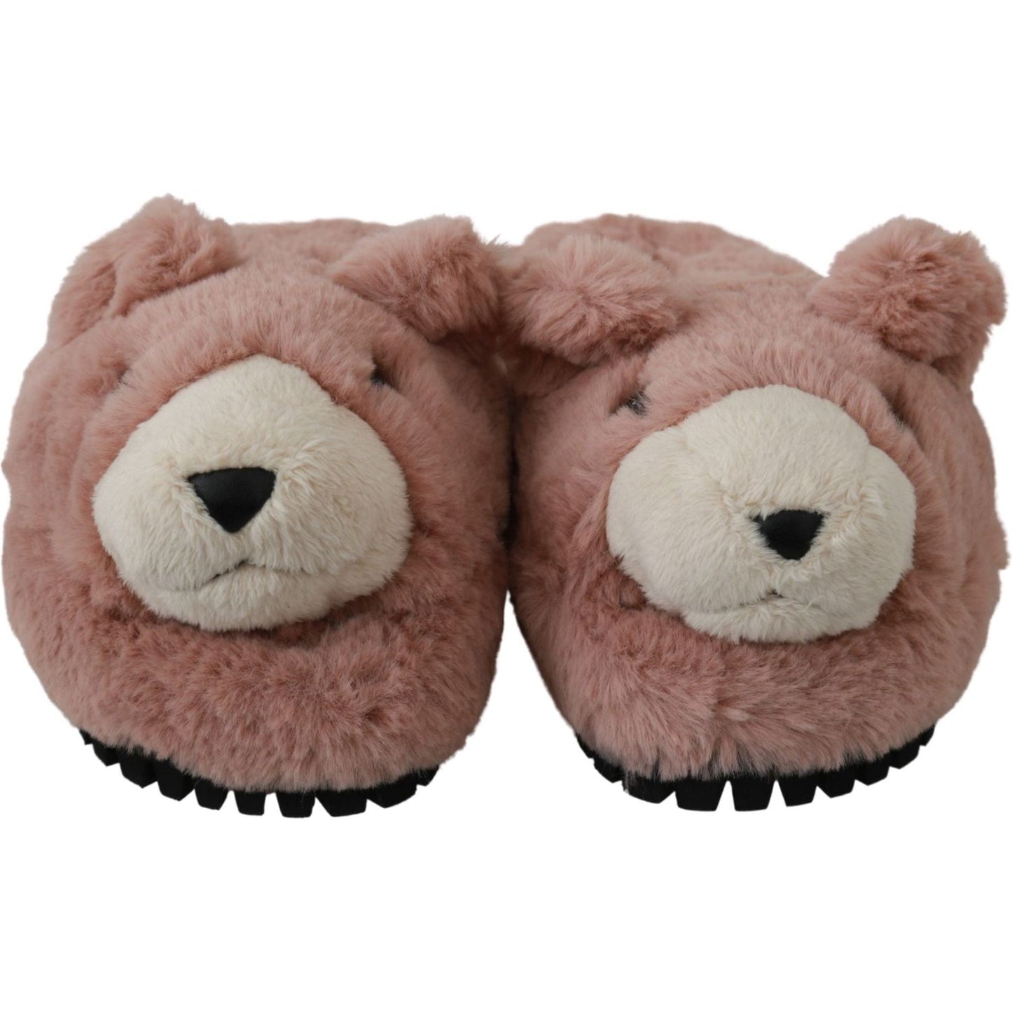 Dolce & Gabbana Chic Pink Bear House Slippers by D&G Dolce & Gabbana