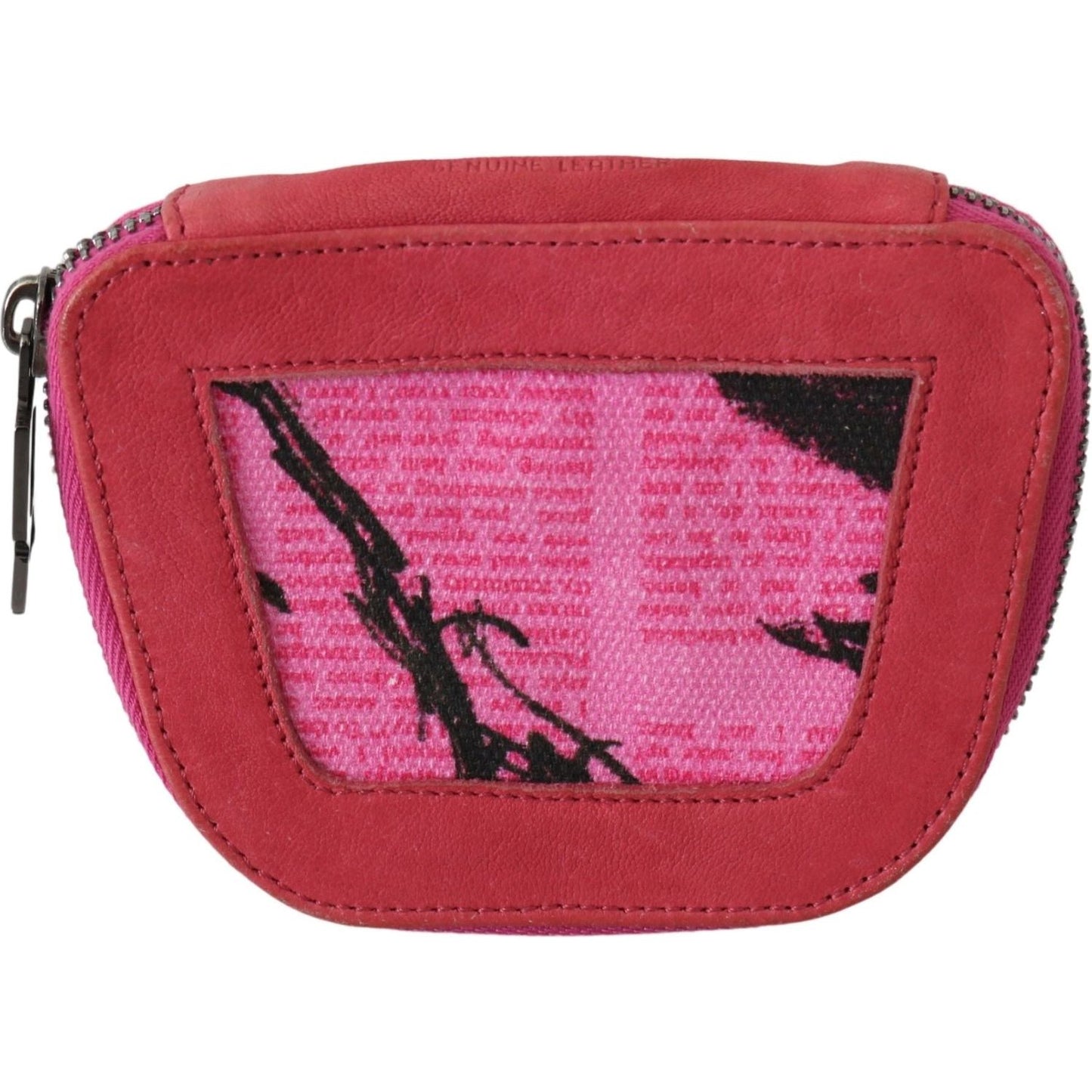 PINKO Elegant Pink Fabric Coin Wallet Purse PINKO