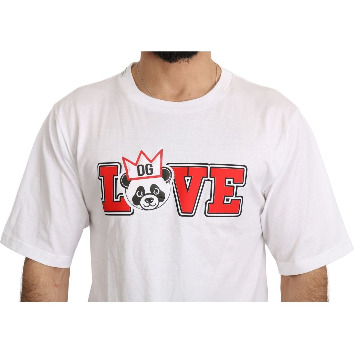 Dolce & Gabbana Panda Love Slim Fit Crewneck Tee Dolce & Gabbana