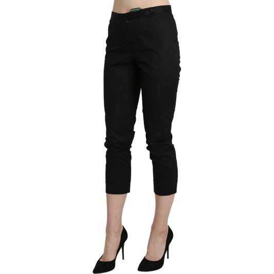 BENCIVENGA Elegant High Waist Skinny Cropped Pants Jeans & Pants BENCIVENGA