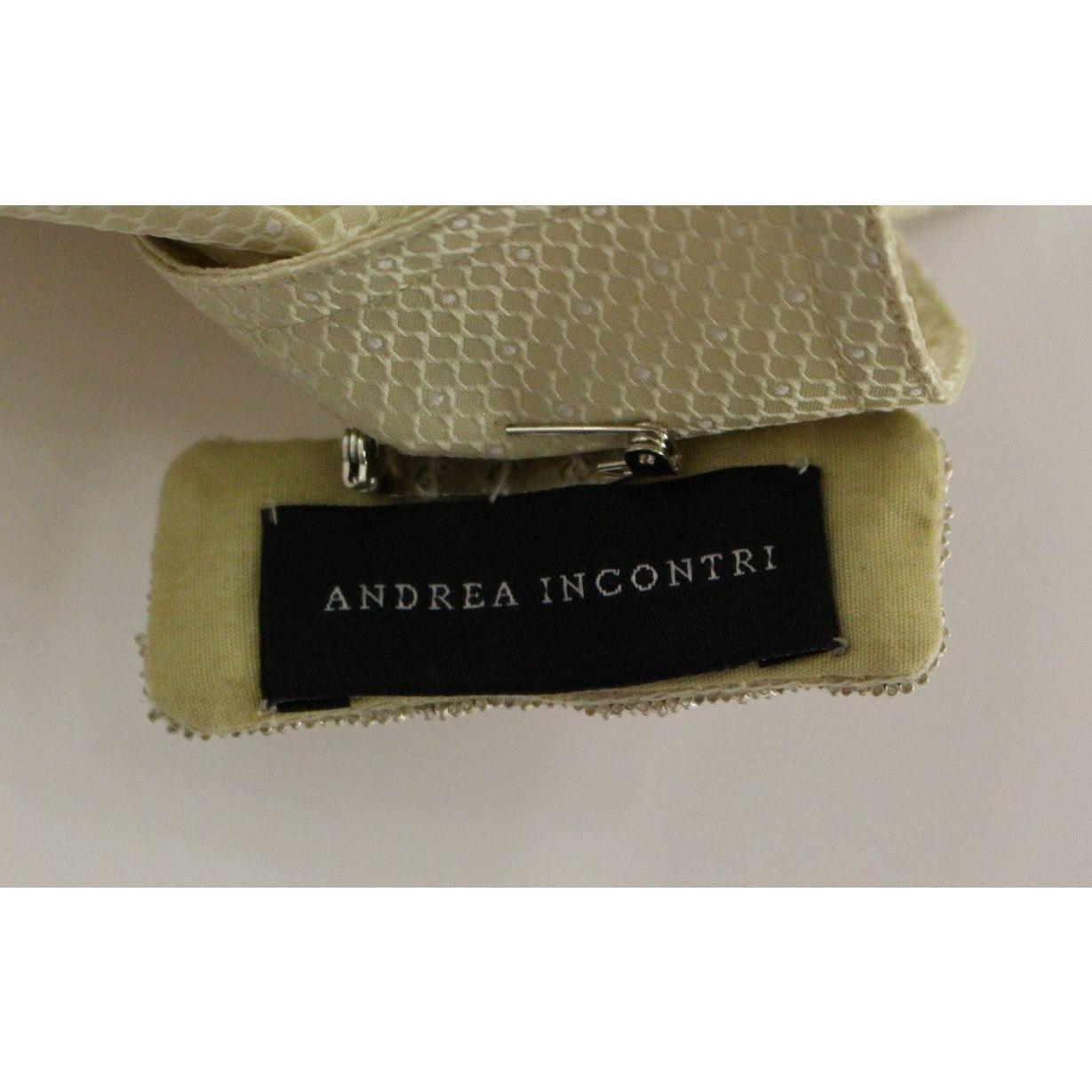 بلوزة أندريا إنكونتري الأنيقة باللون البيج