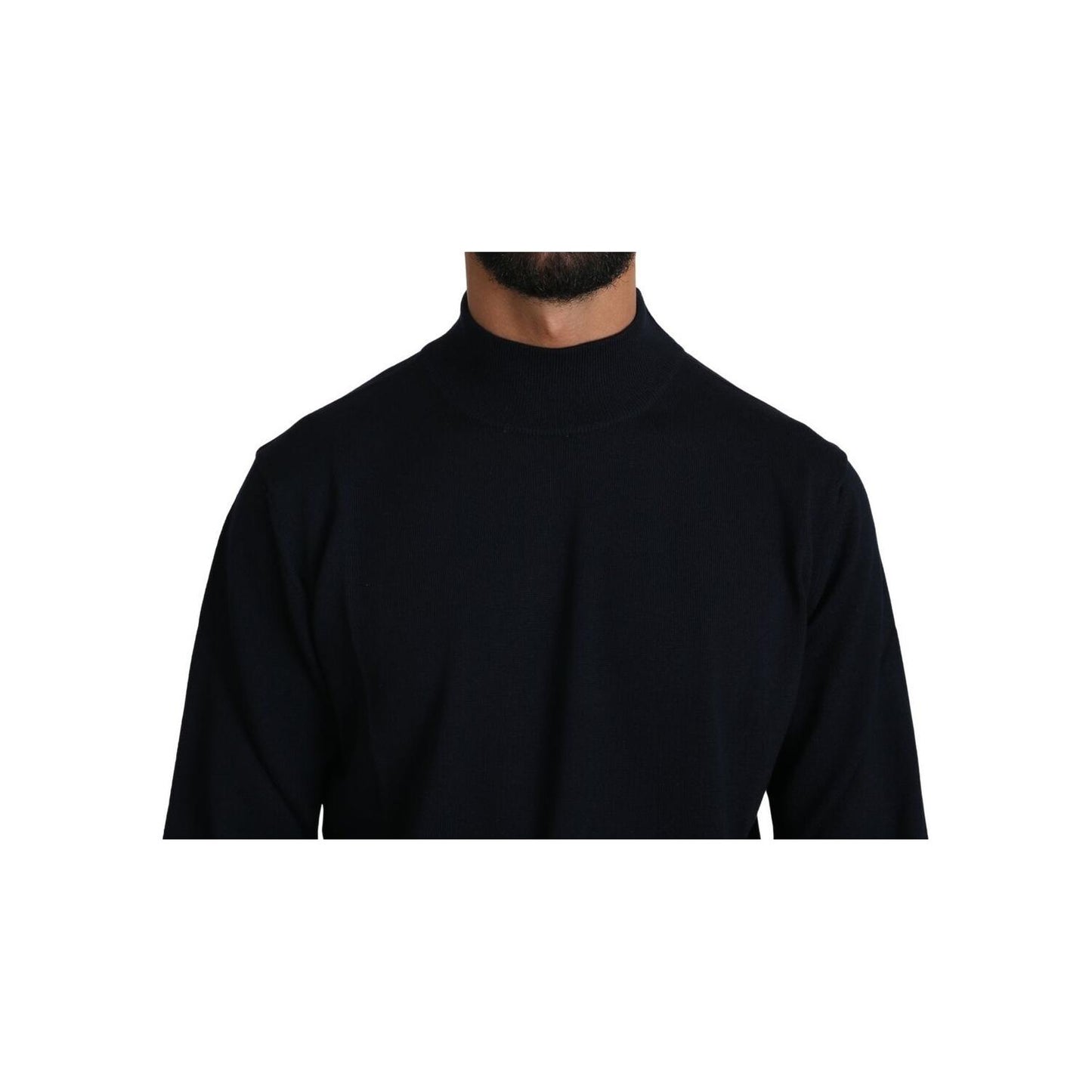 MILA SCHÖN Dark Blue Crewneck Pullover 100% Wool Sweater 1728,67345645728,Blue,Clothing,IT50 | L,IT52 | XL,IT56 | XXL,Material: 100% Virgin Wool,Men,Men - Clothing,MILA SCHÖN,New with tags,Sweaters - Clothing,Sweaters - Men - Clothing,Sweatshirts - Sweate