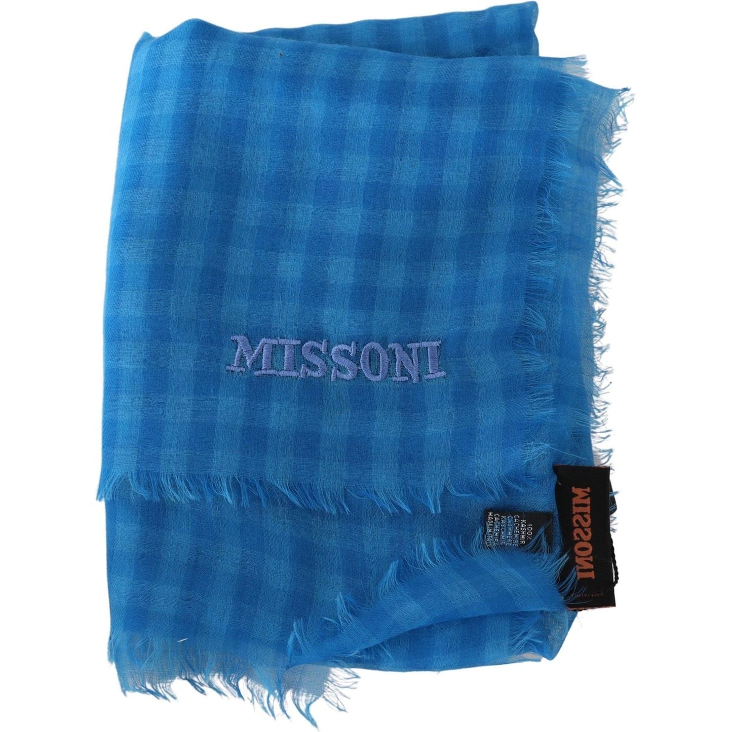 Missoni Chic Checkered Cashmere Scarf Missoni