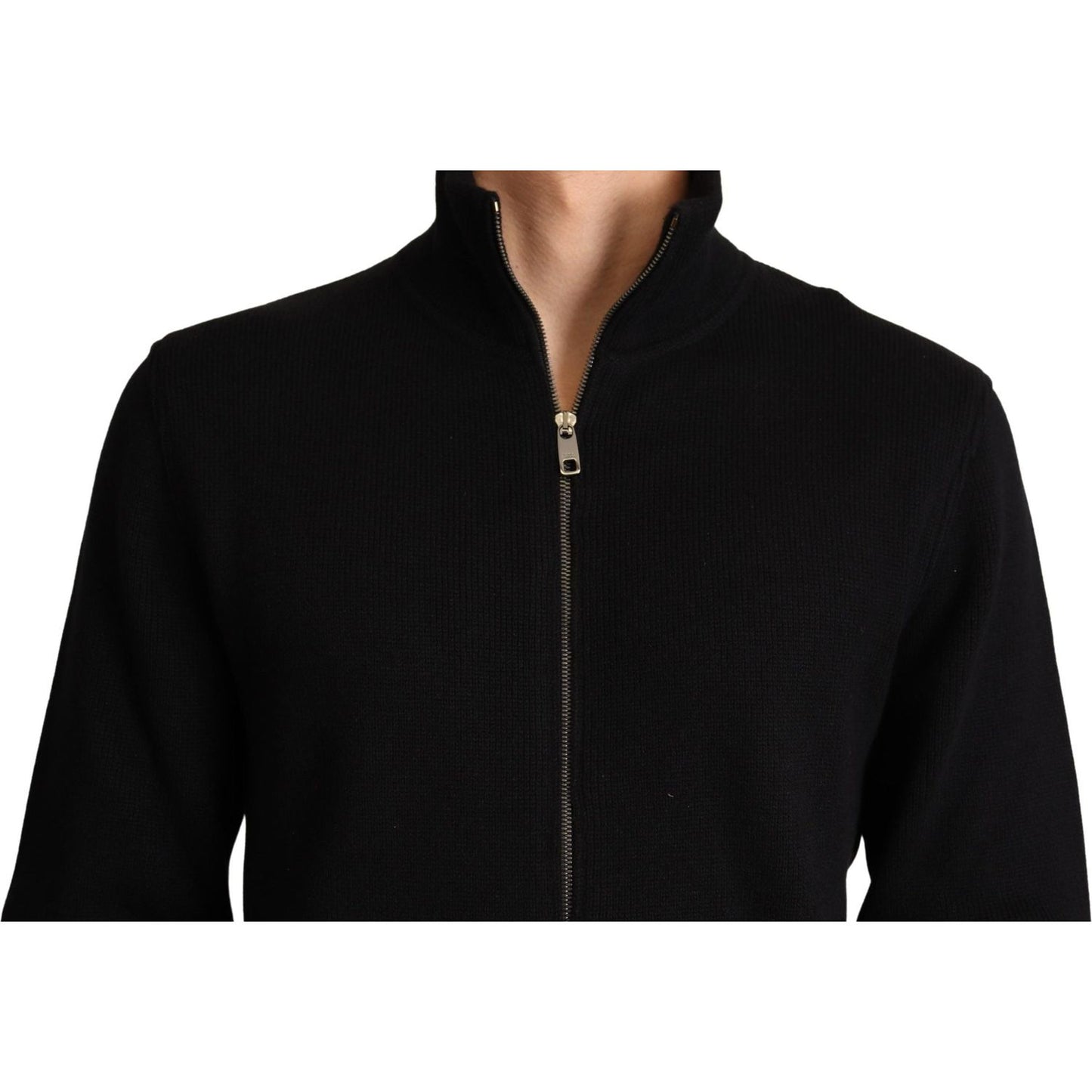 Dolce & Gabbana Elegant High Neck Cashmere Blend Sweater Dolce & Gabbana