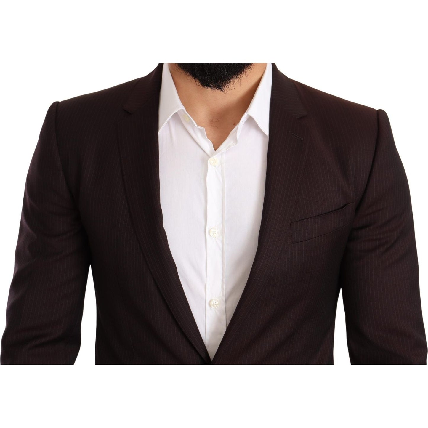 Dolce & Gabbana Bordeaux Wool MARTINI Slim Fit Suit 1728,67345645728,Bordeaux,Clothing,Dolce & Gabbana,IT46 | S,Material: 100% Wool,Men,Men - Clothing,New with tags,Suits & Blazers - Clothing,Suits - Men - Clothing,Two-Piece Suits - Suits & Blazers - Clot