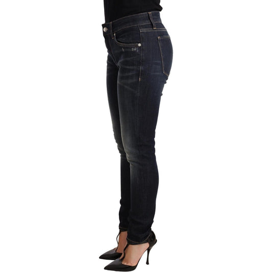 Dolce & Gabbana Chic Blue Slim Skinny Jeans Dolce & Gabbana