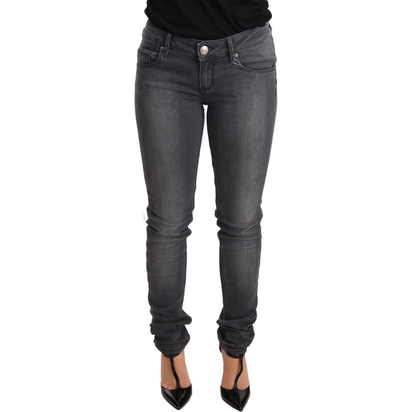 Chic Acht Low Waist Skinny Denim Jeans & Pants Acht