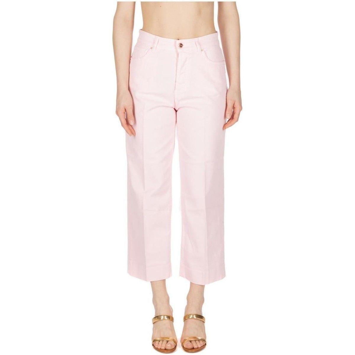 Don The Fuller Pink Cotton Women Jeans Don The Fuller