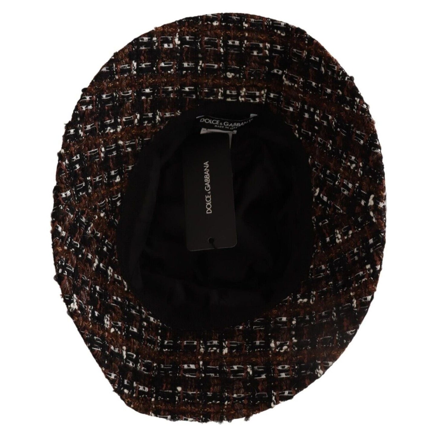 Dolce & Gabbana Elegant Woven Multicolor Bucket Hat Dolce & Gabbana