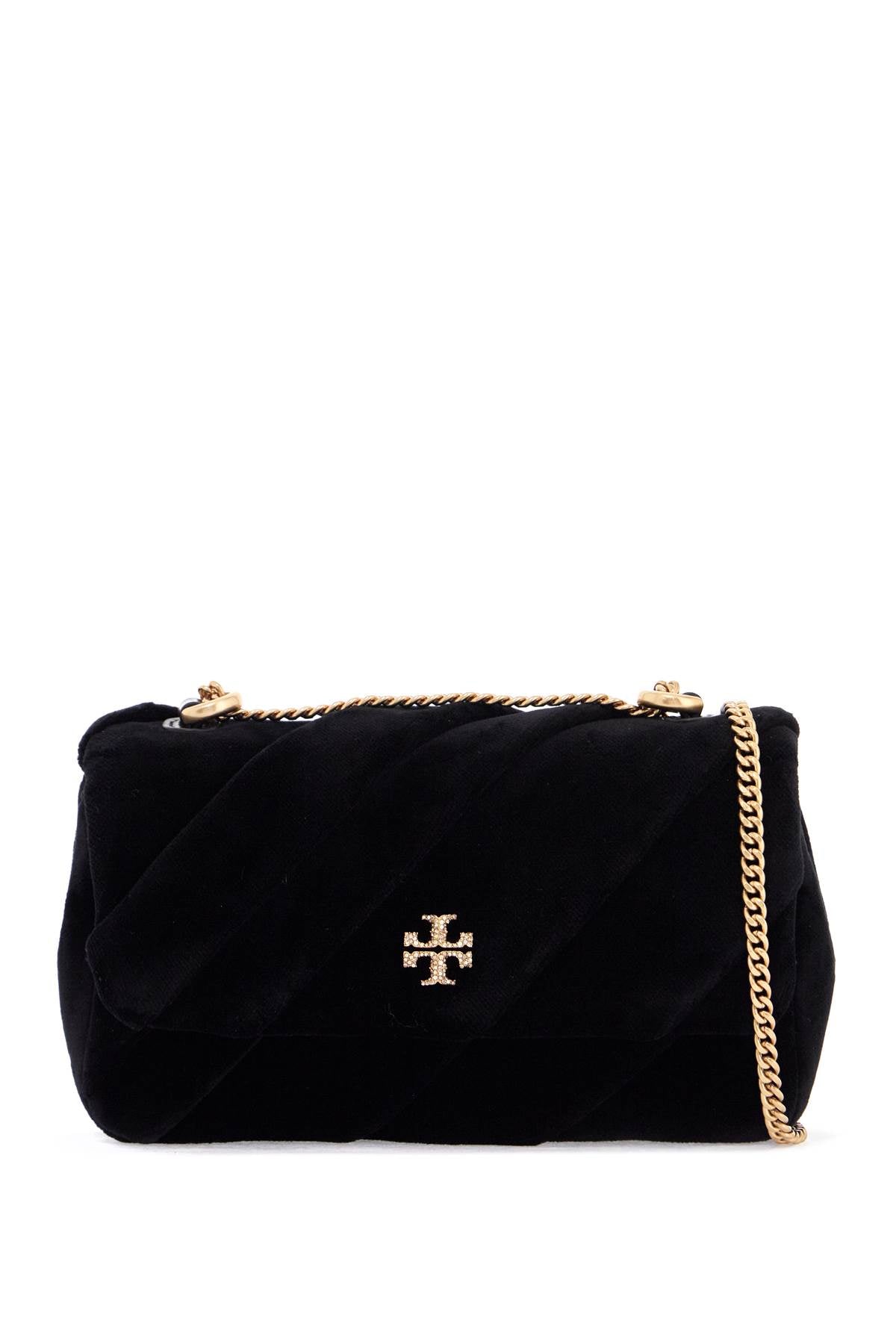 Tory Burch Tory Burch mini kira velvet handbag in