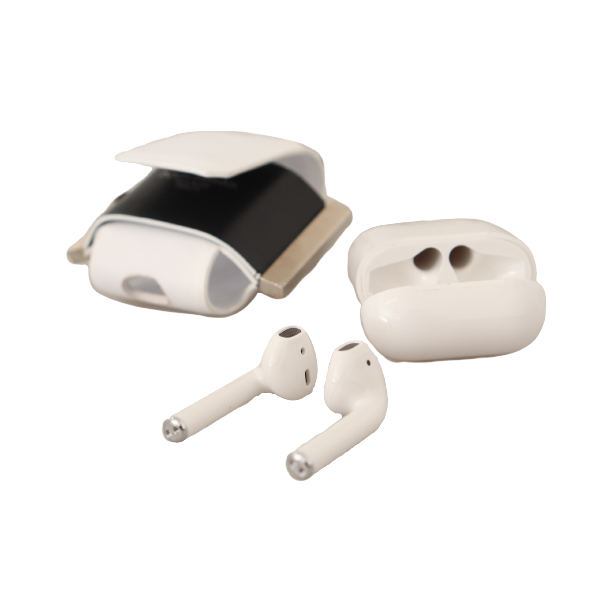 Dolce & Gabbana Chic Leather Airpods Case in Monochrome Dolce & Gabbana