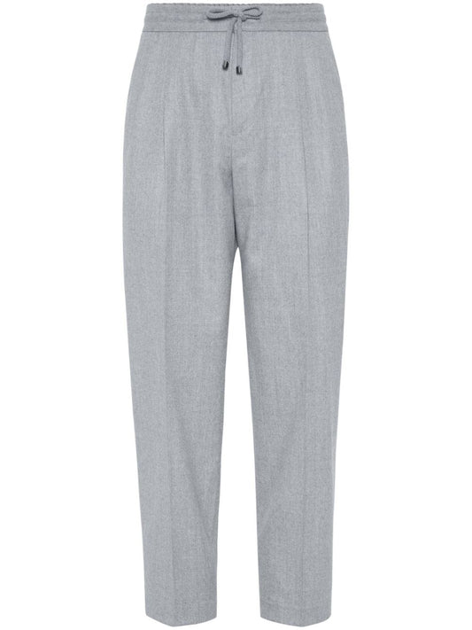 Brunello Cucinelli Trousers Light Grey Trousers Brunello Cucinelli