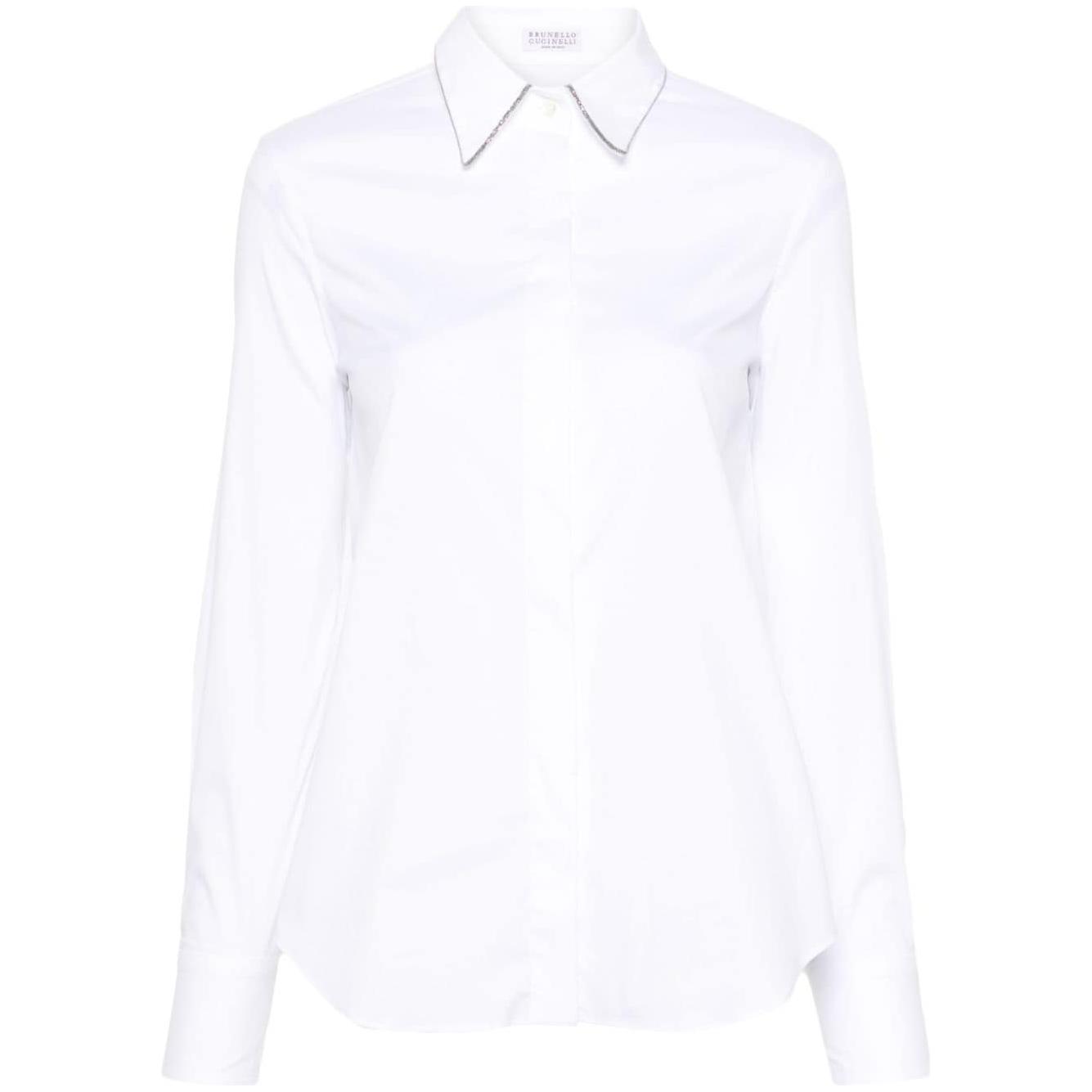 Brunello Cucinelli Shirts White Shirts Brunello Cucinelli