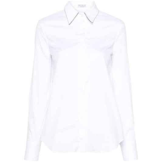 Brunello Cucinelli Shirts White Shirts Brunello Cucinelli