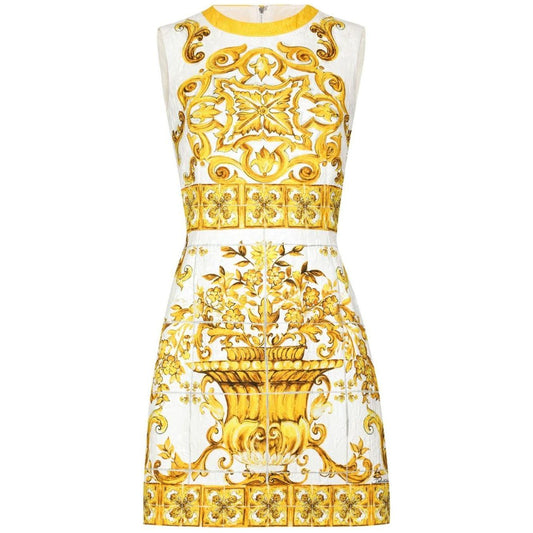 Dolce & Gabbana Dresses Yellow Dresses Dolce & Gabbana