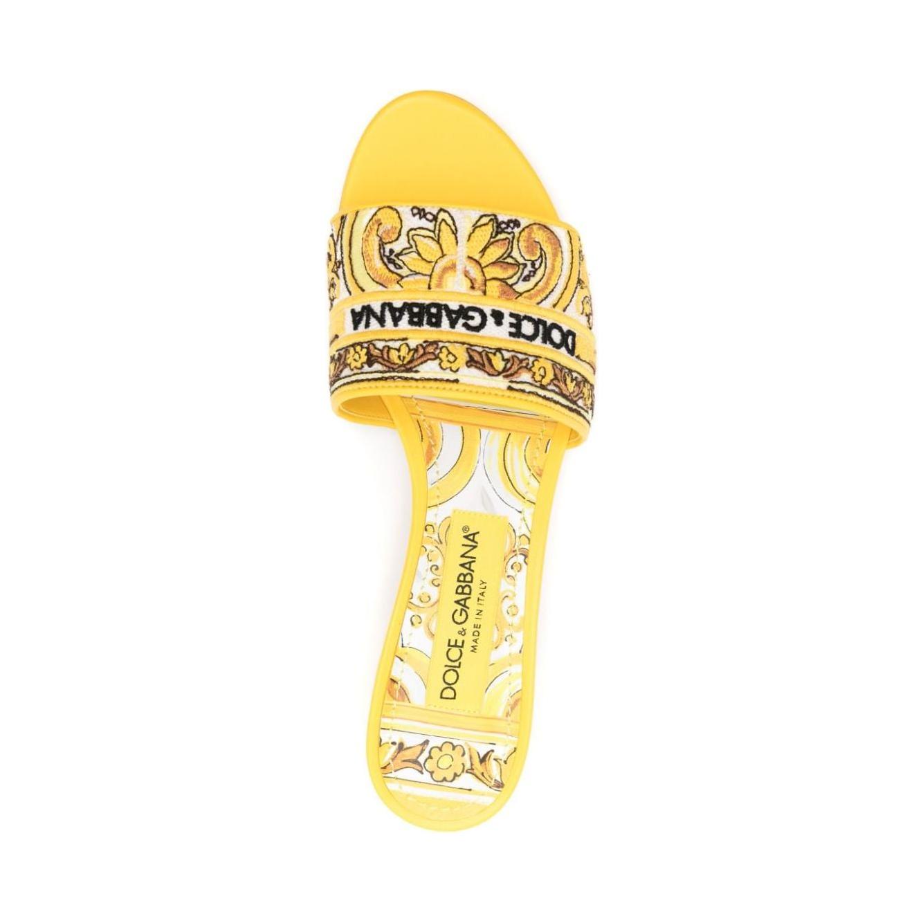 Dolce & Gabbana Sandals Yellow Sandals Dolce & Gabbana