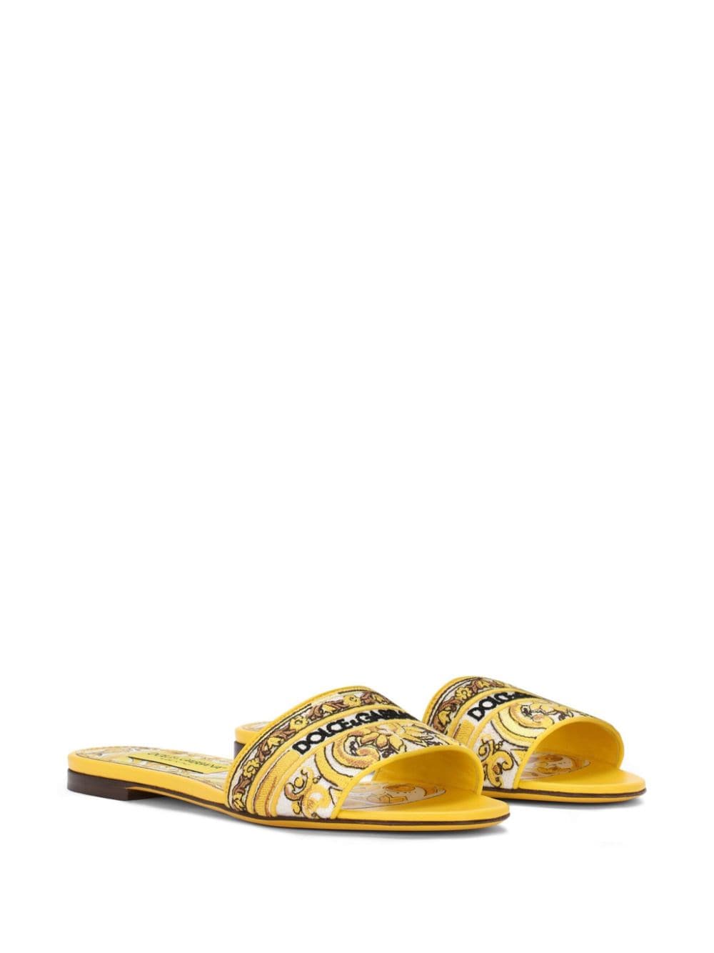 Dolce & Gabbana Sandals Yellow Sandals Dolce & Gabbana