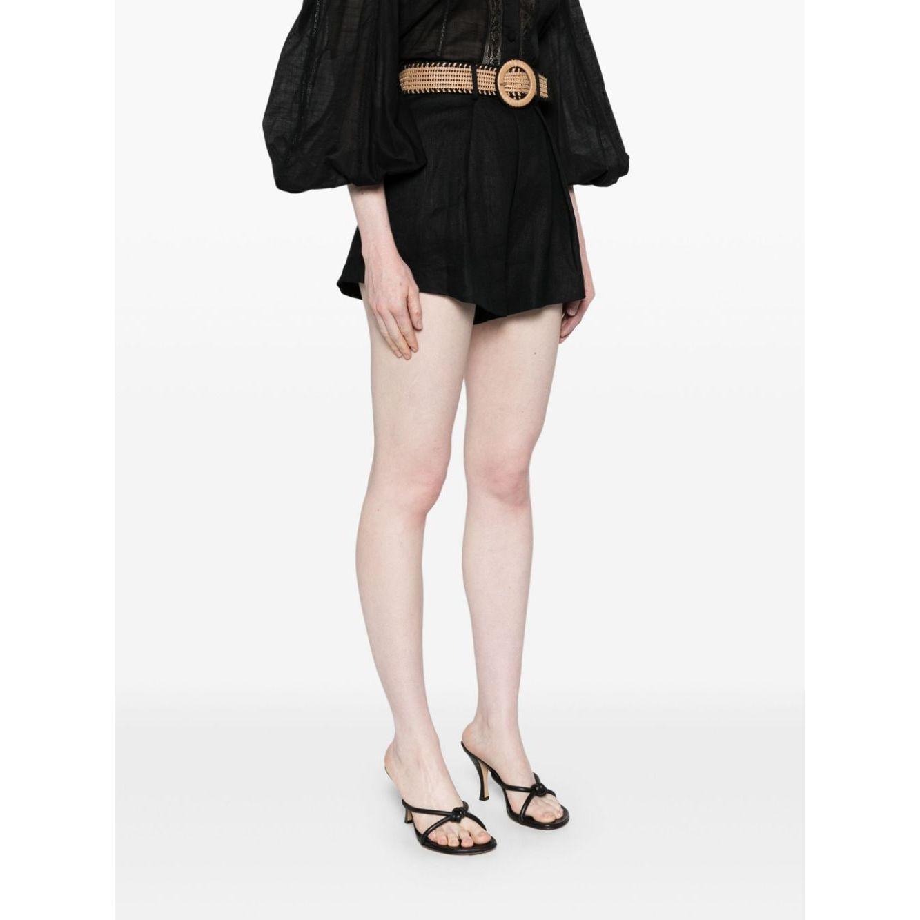 Zimmermann Shorts Black Short trousers Zimmermann