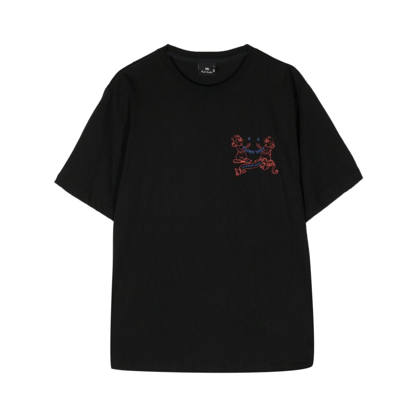 PS By Paul Smith T-shirts and Polos Black Topwear PS By Paul Smith