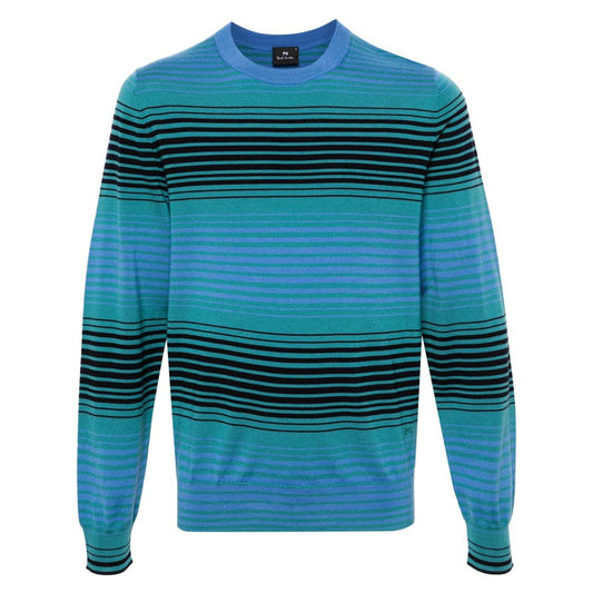 PS By Paul Smith Sweaters Blue Topwear PS By Paul Smith