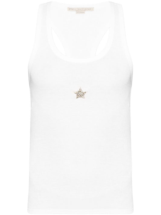 Stella McCartney Top White Topwear Stella Mccartney